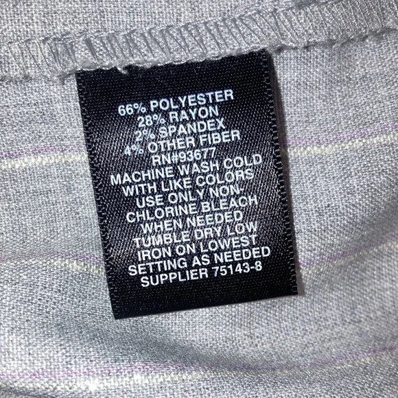 Liz Claiborne Emma Classic Ankle Pants  Size 18 - Picture 8 of 11